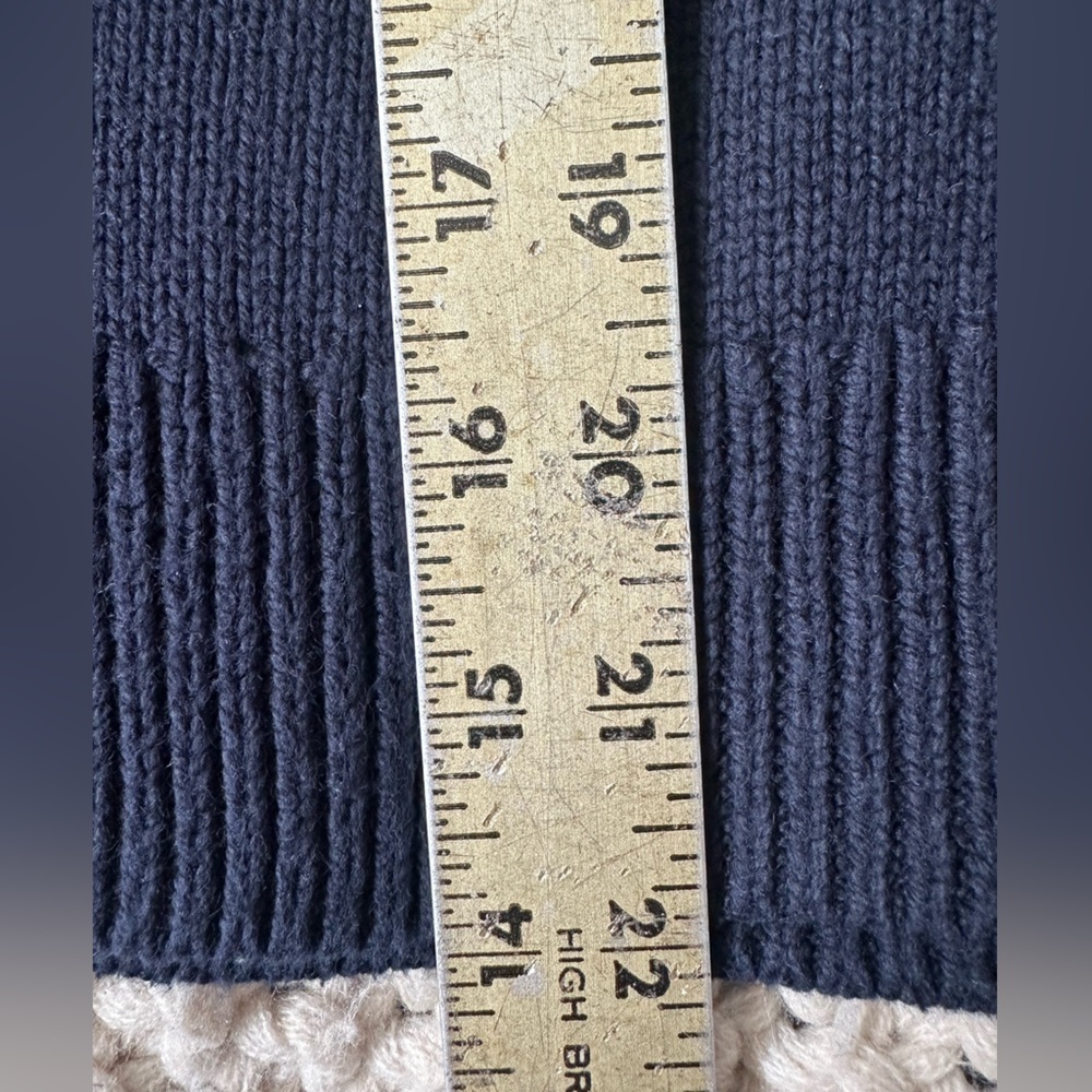 Cabi‎ Fair Isle Off Set Neck Sweater Medium - Picture 4 of 8